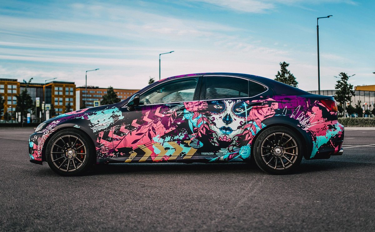 Lexus GS 300 С аэрографией