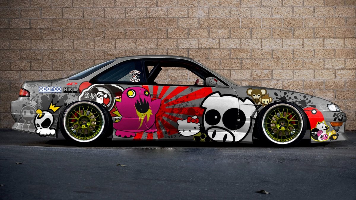 Nissan Silvia стикербомб