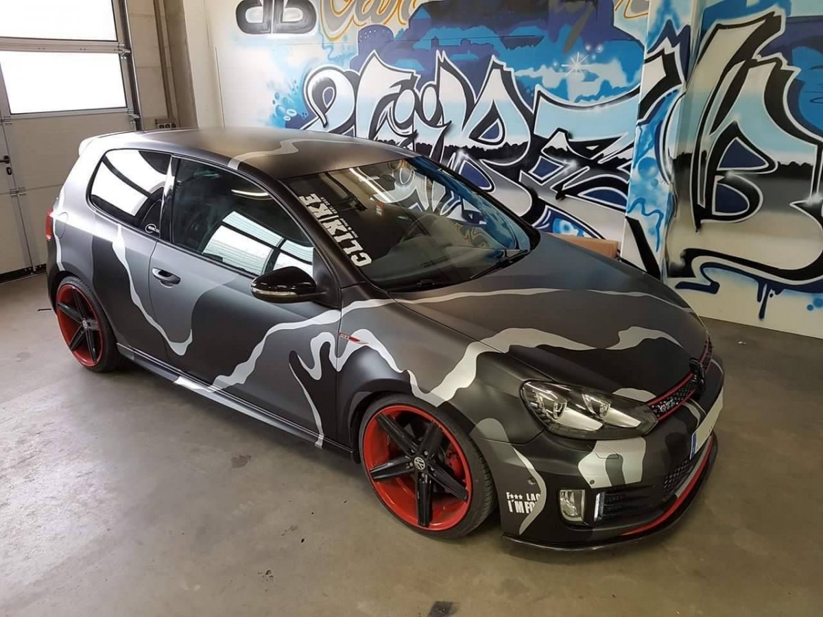 Golf 6 Wrap Design