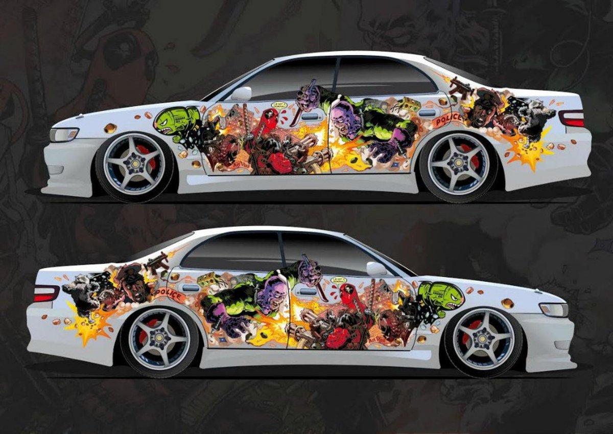 Виниловые наклейки на автомобиль