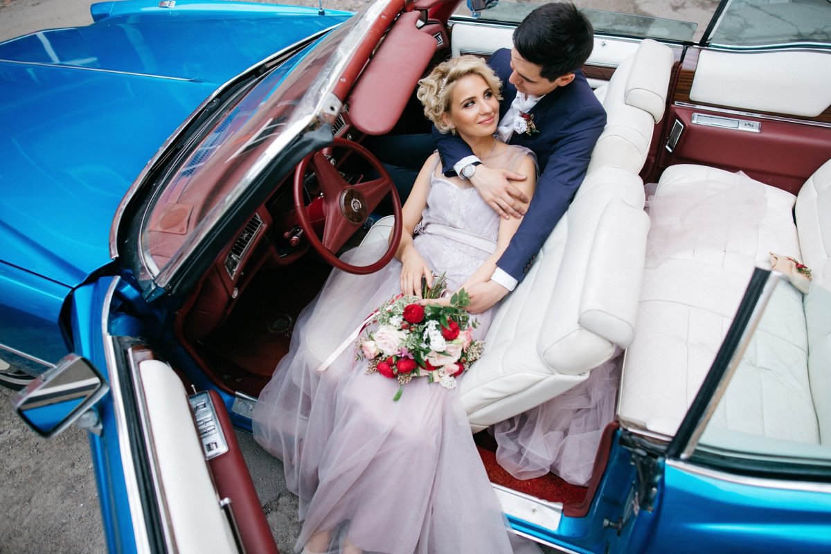 Кабриолет на свадьбу