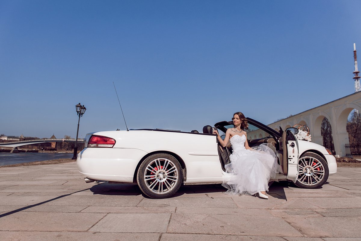 Кабриолет на свадьбу Псков