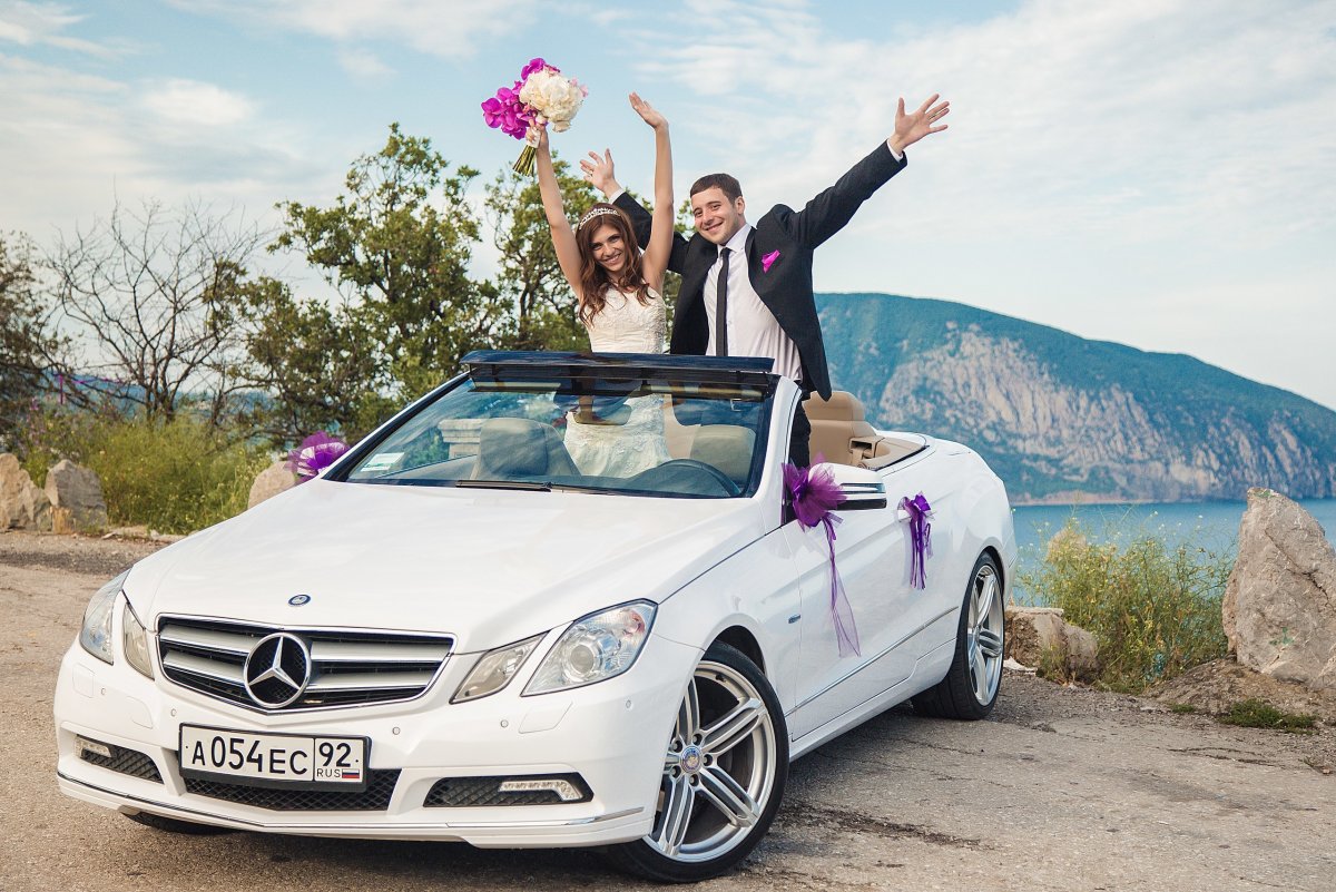 Кабриолет на свадьбу