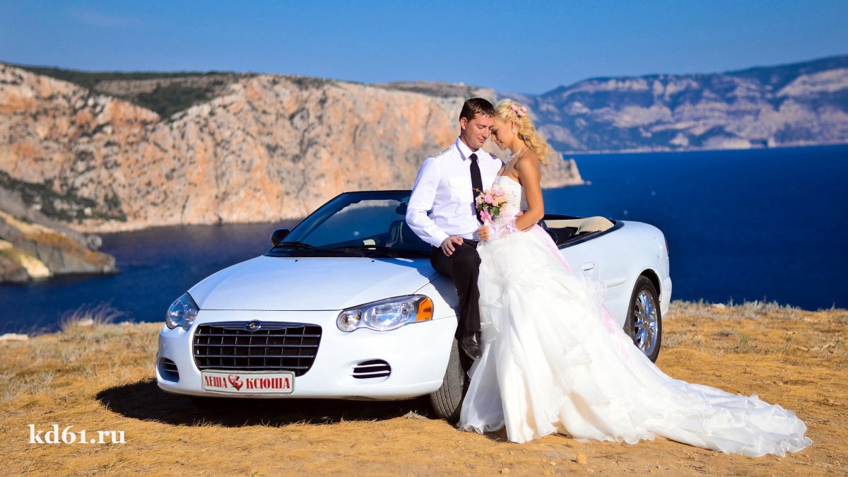 Показать машину свадьба