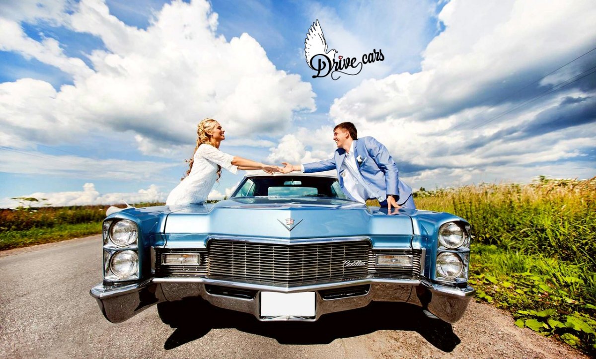 Американская машина на свадьбу