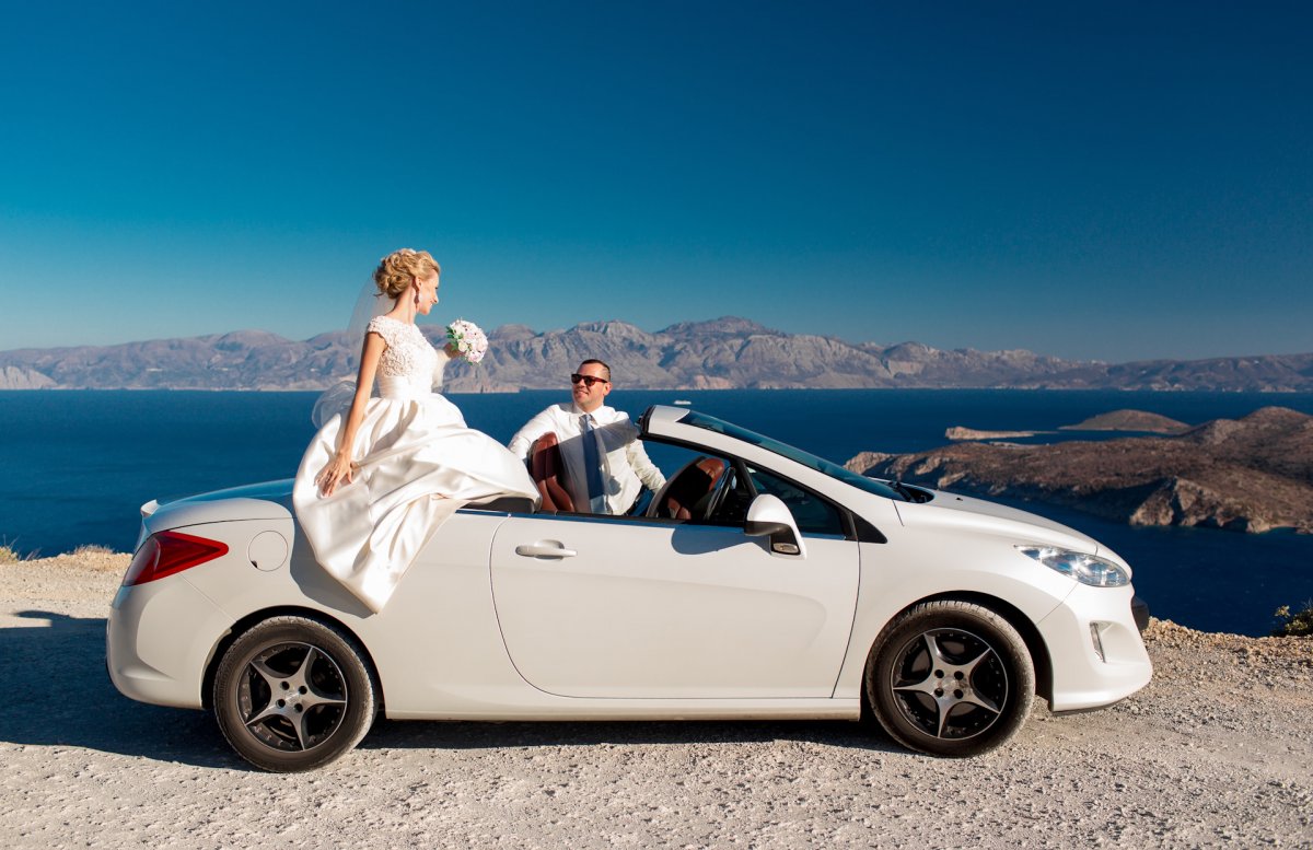 Пежо СС кабриолет 2021 белая