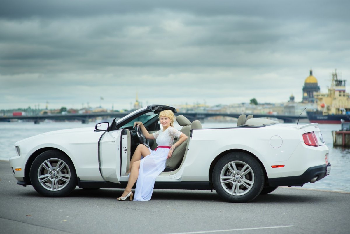 Фотосет с кабриолетом