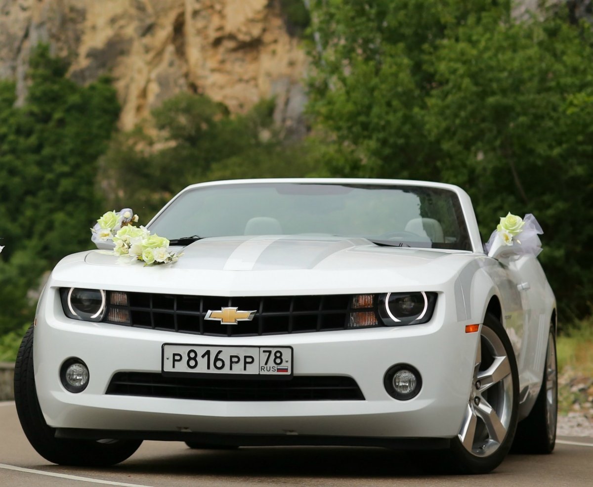 Шевроле Камаро свадьба
