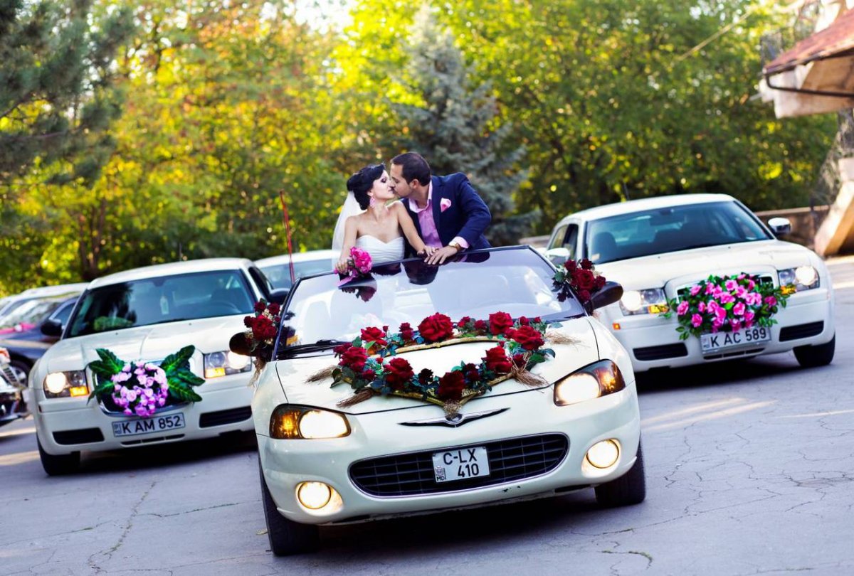 Свадебный кортеж кабриолет