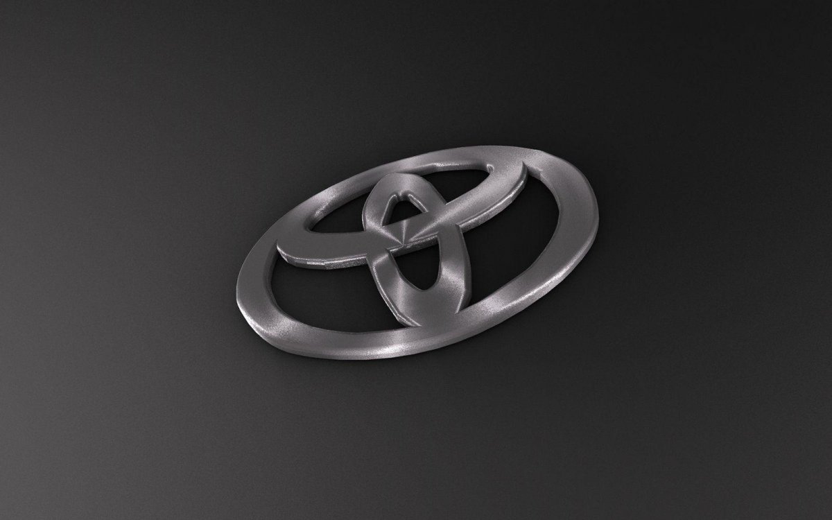Logo Toyota 3d