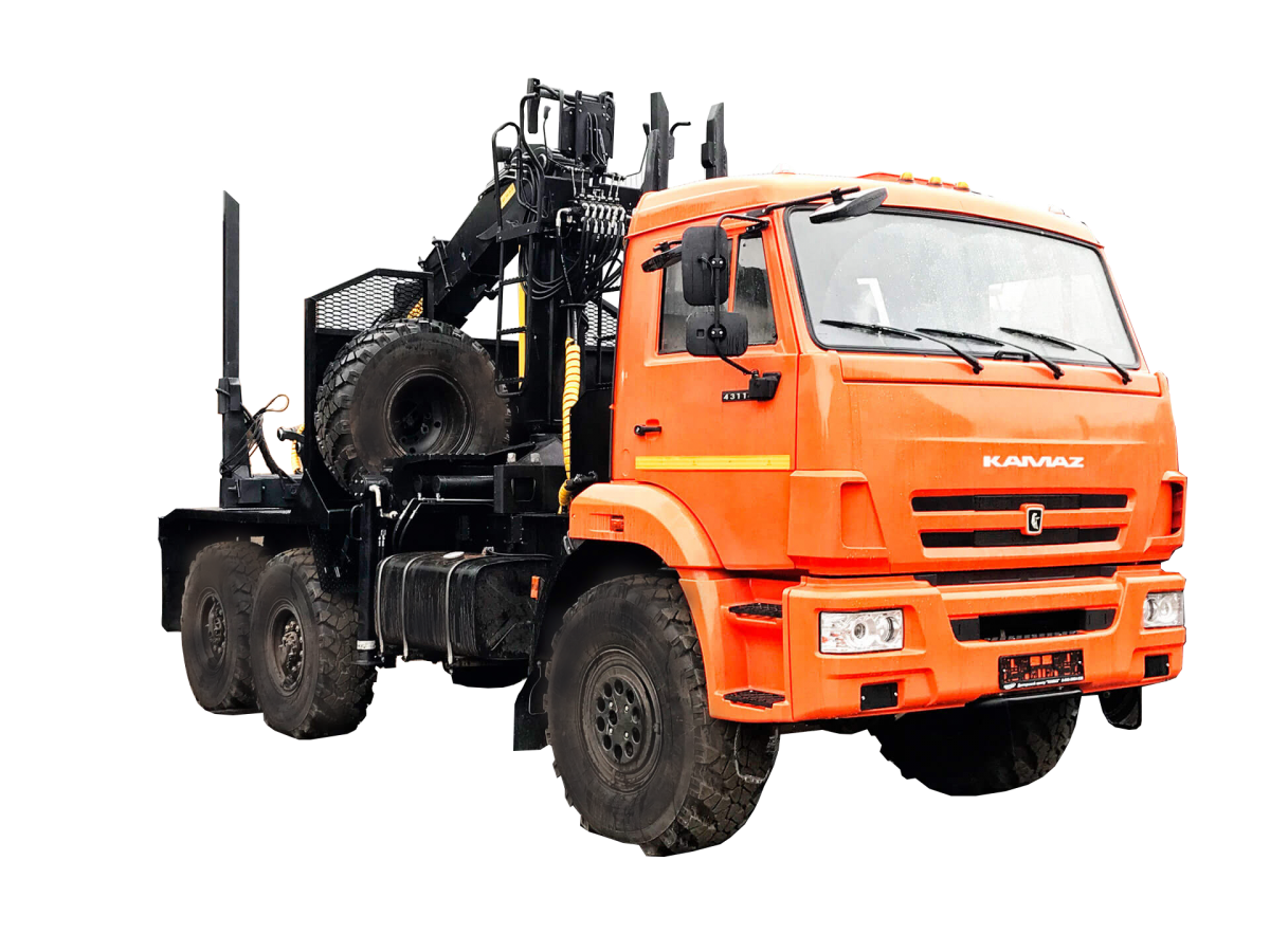 КАМАЗ 43118 лесовоз с манипулятором