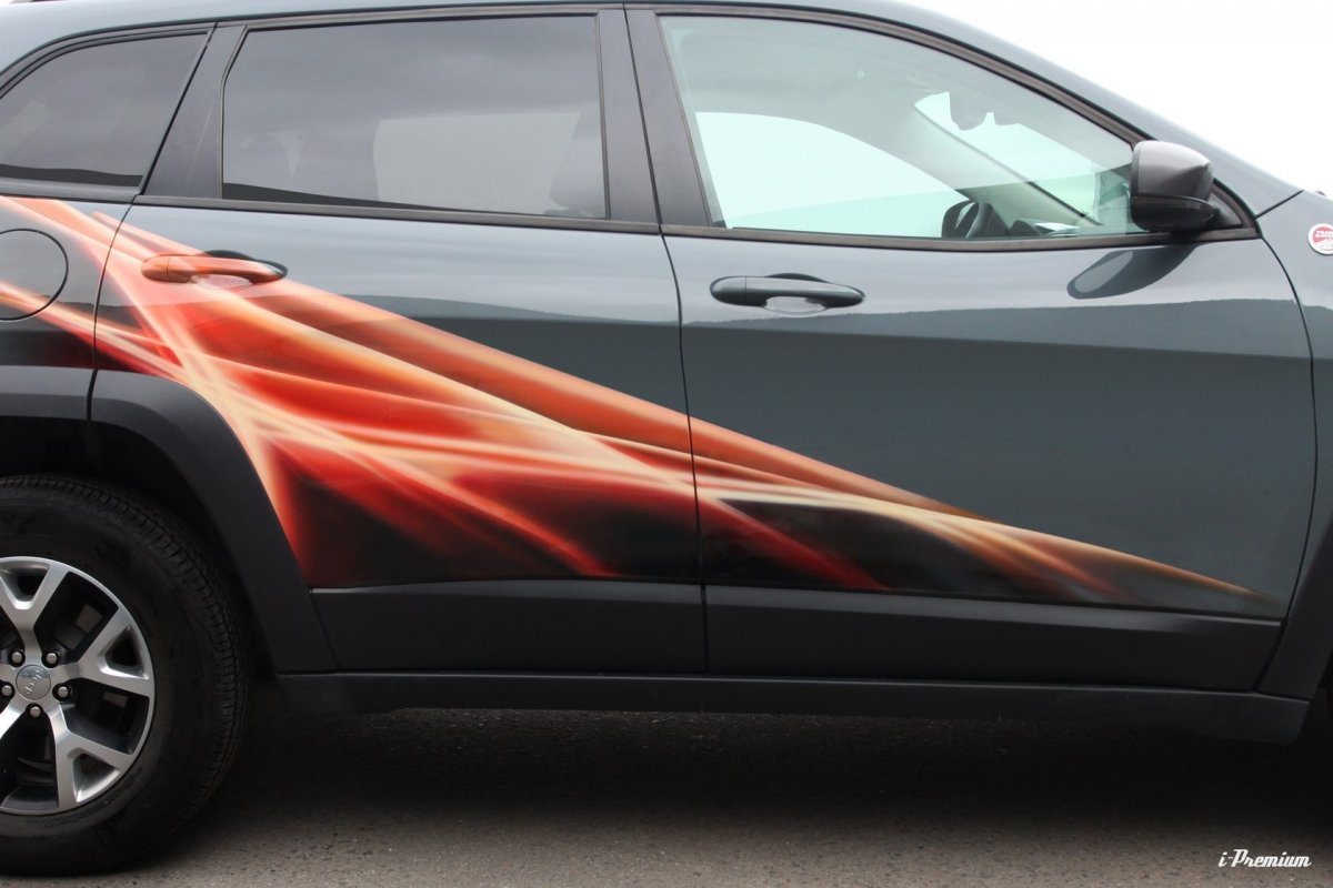 Хендай Крета аэрографика