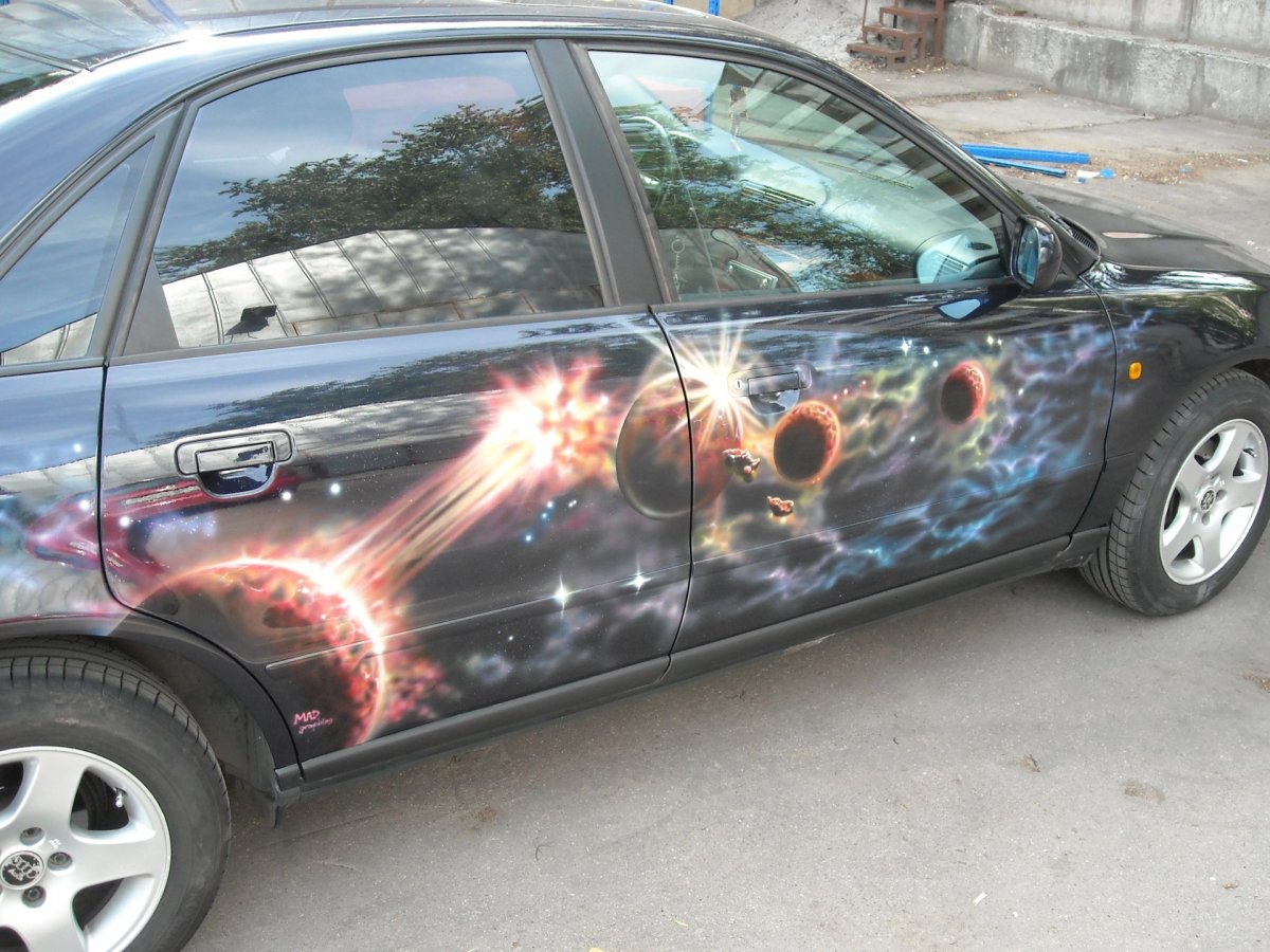 Винилография Audi a4