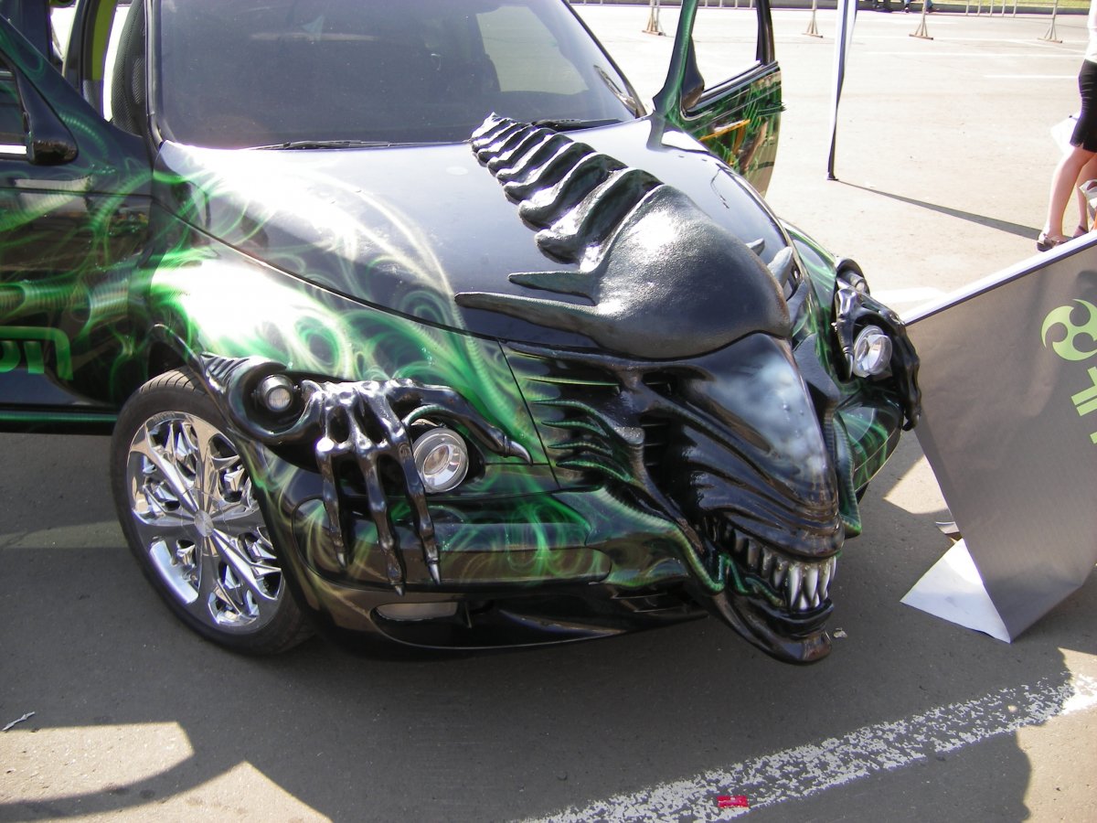 Крутая аэрография