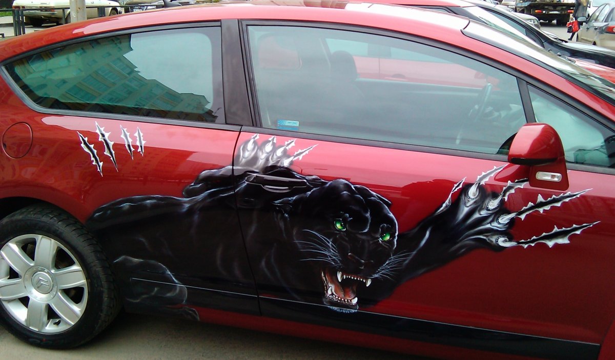 Аэрография Ситроен с4