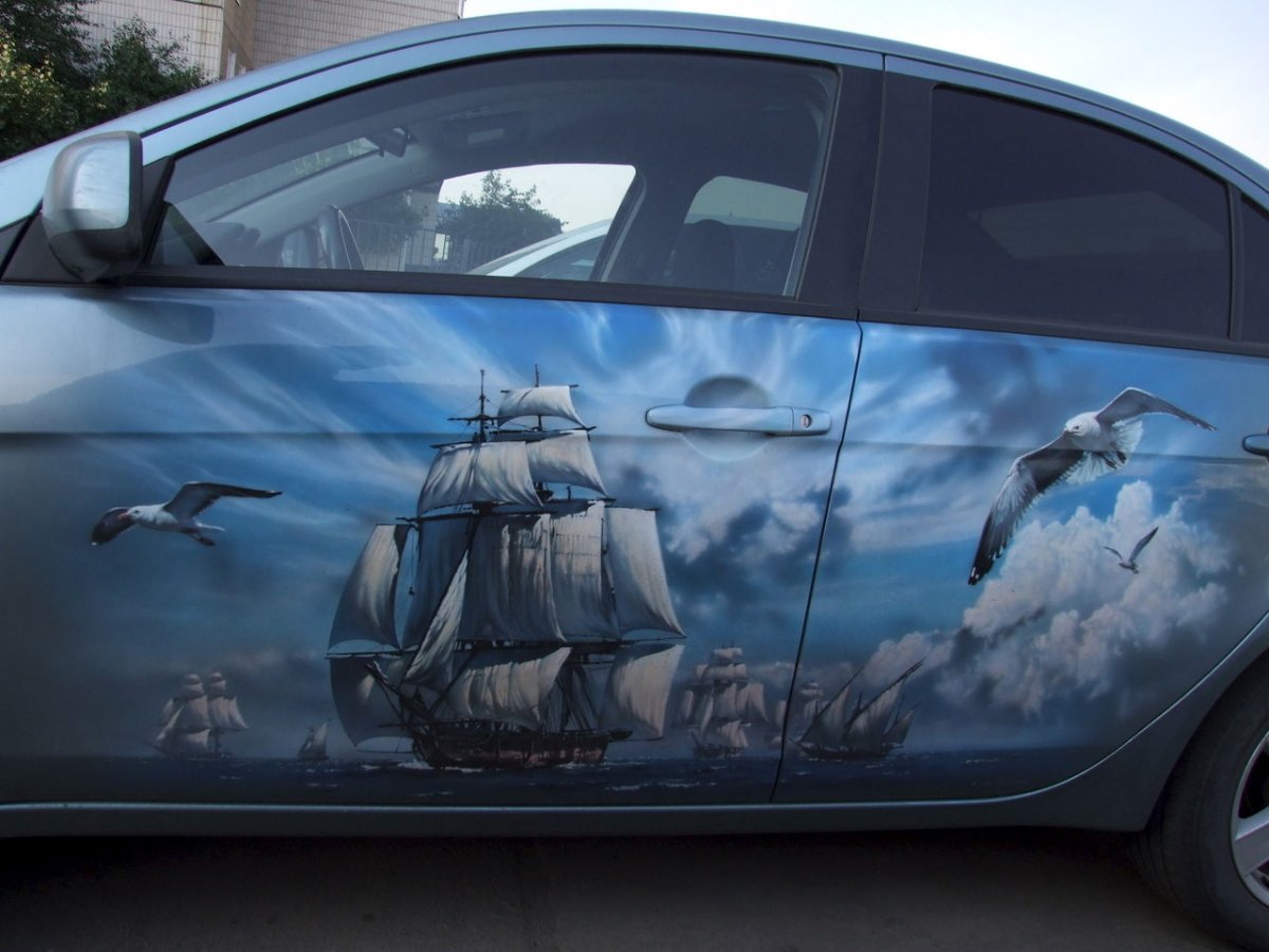 Аэрография кит