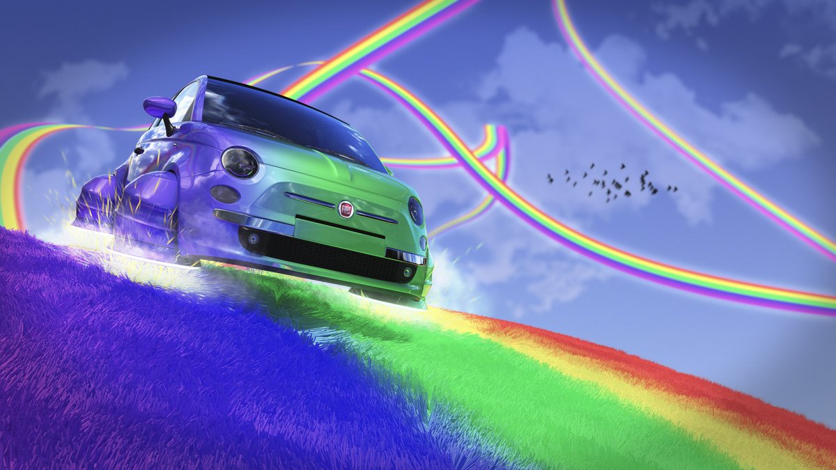 Радужные машины