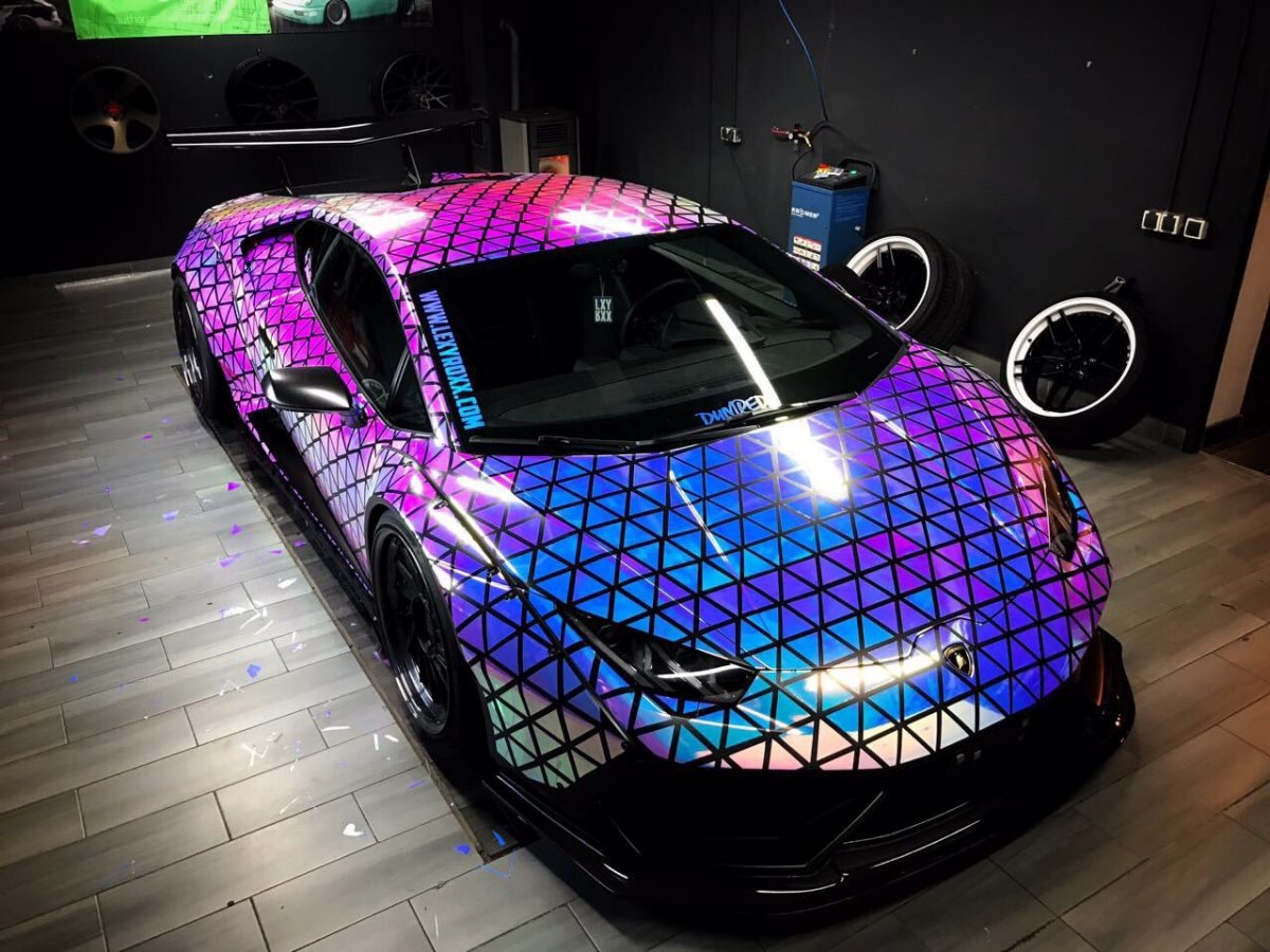 Необычная виниловая пленка