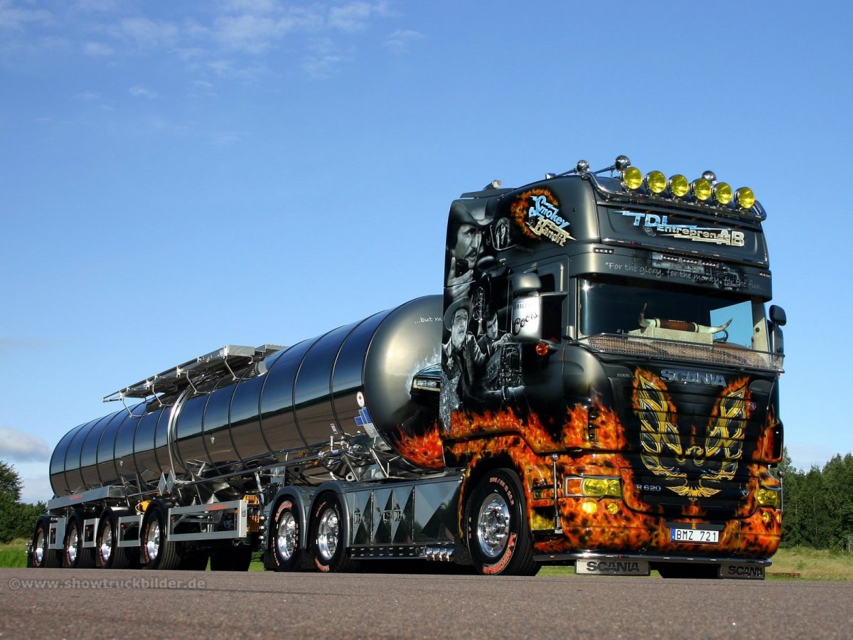 Scania тягач Америка