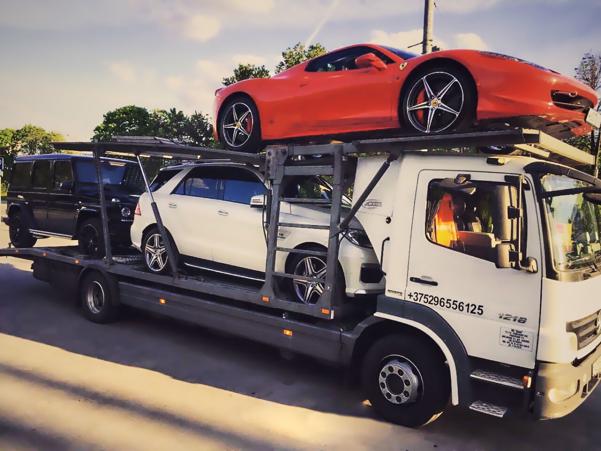 Автовоз на 5 автомобилей