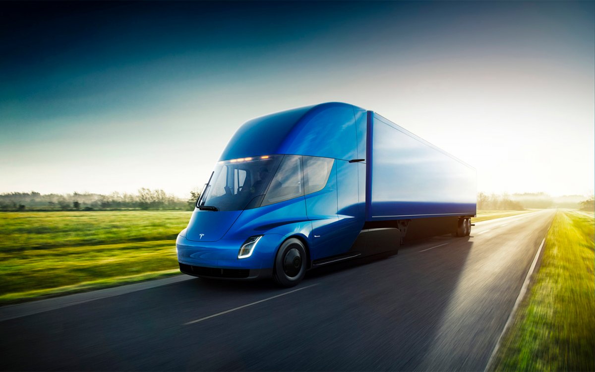 Грузовик Tesla Semi