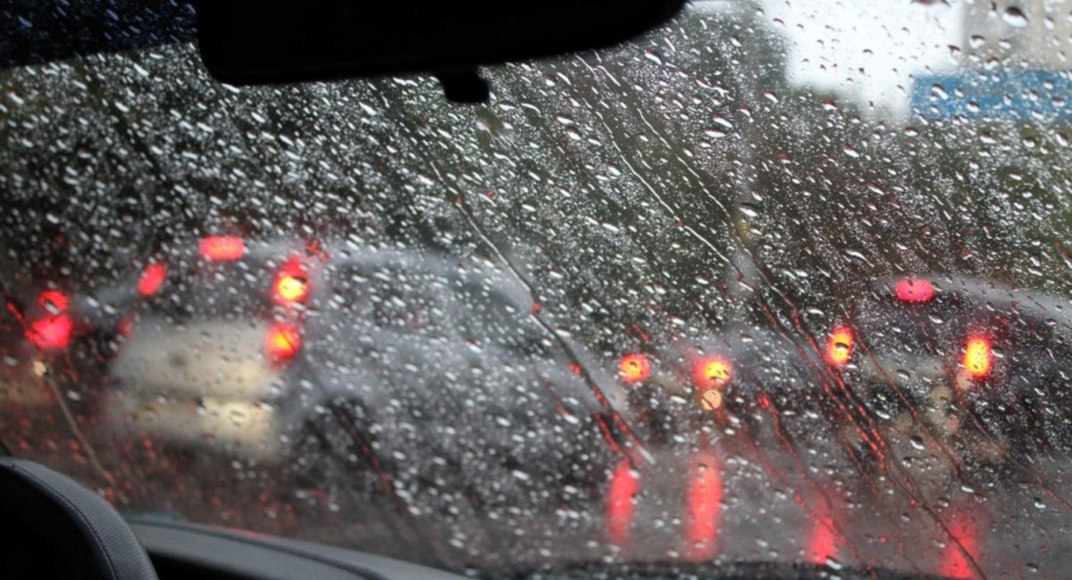 Вид из лобового стекла