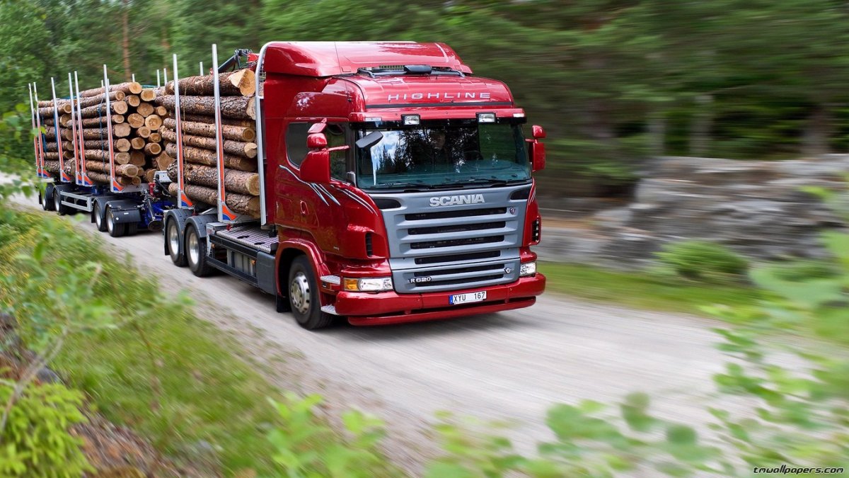 Лесовоз Скания Илим