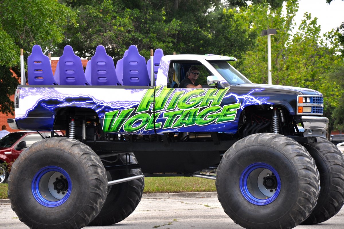 Трак монстр трак трак