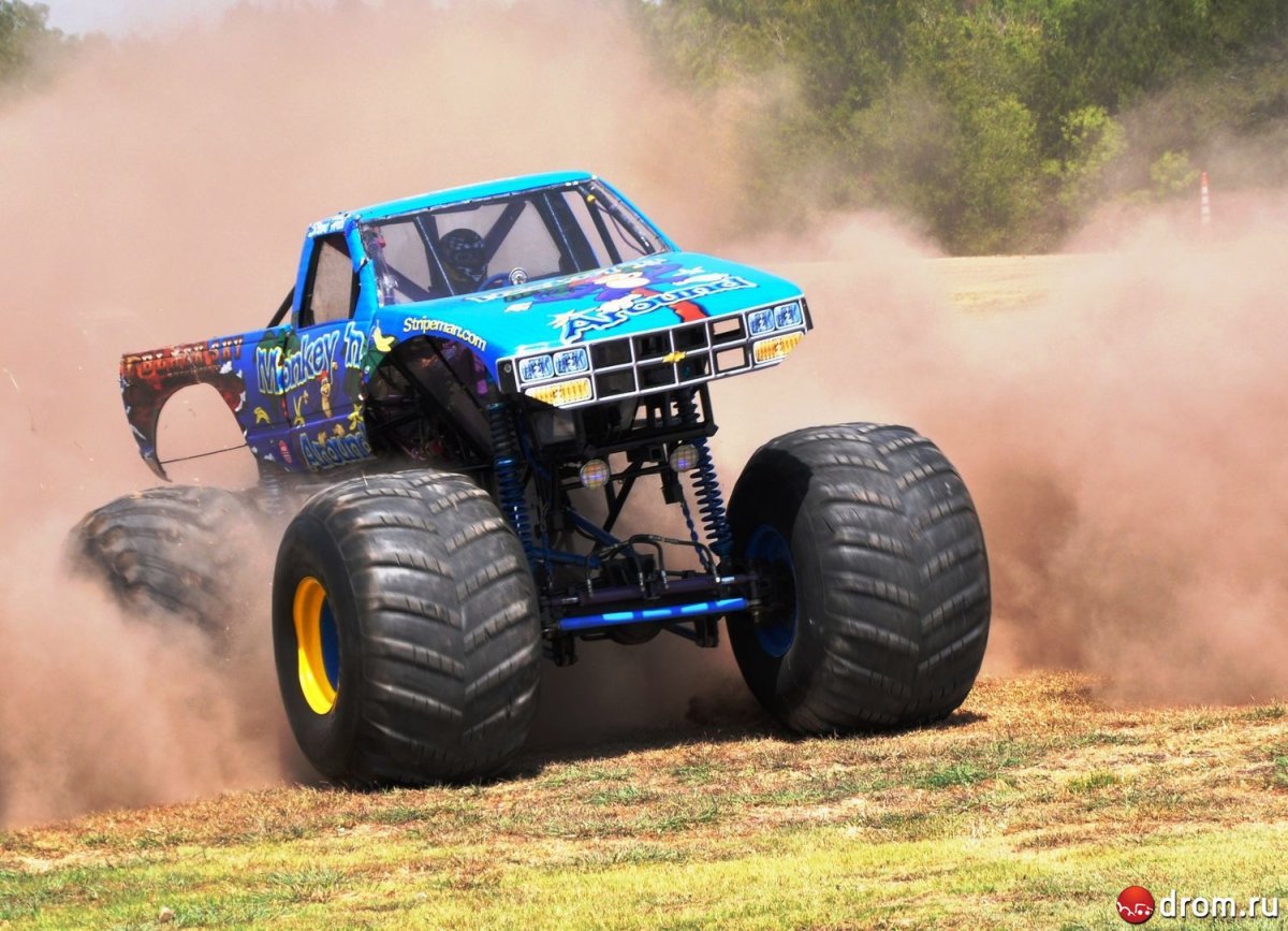 Самый мощный монстр трак