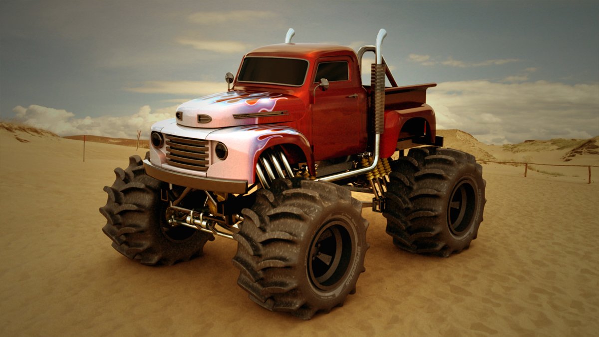 Колеса Monster Truck