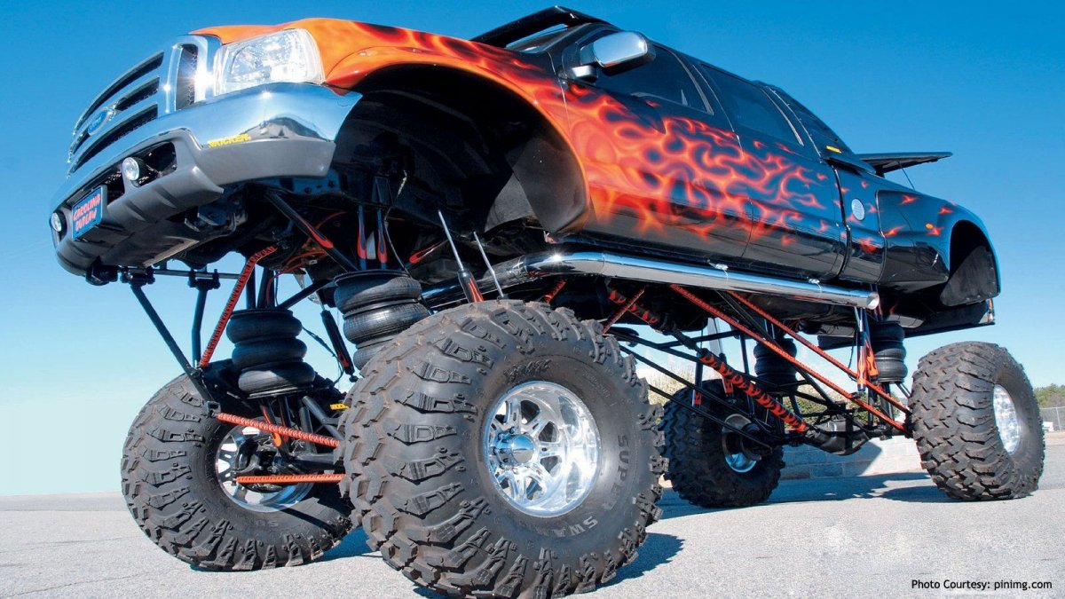 Ford монстр трак