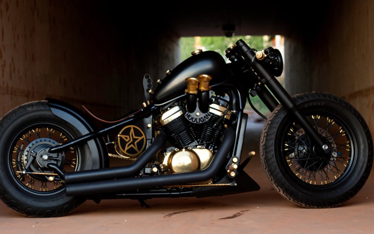 Мотоцикл боббер Harley Davidson