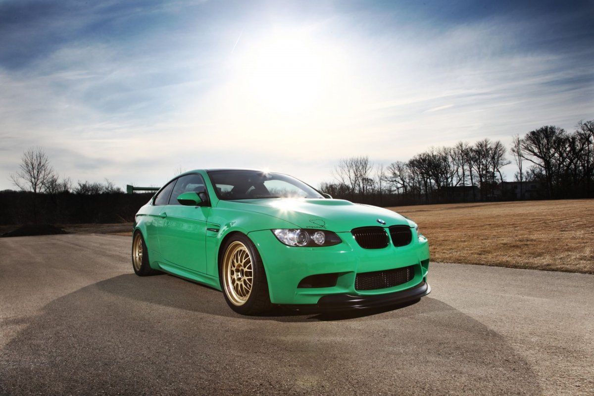 BMW e92 Green