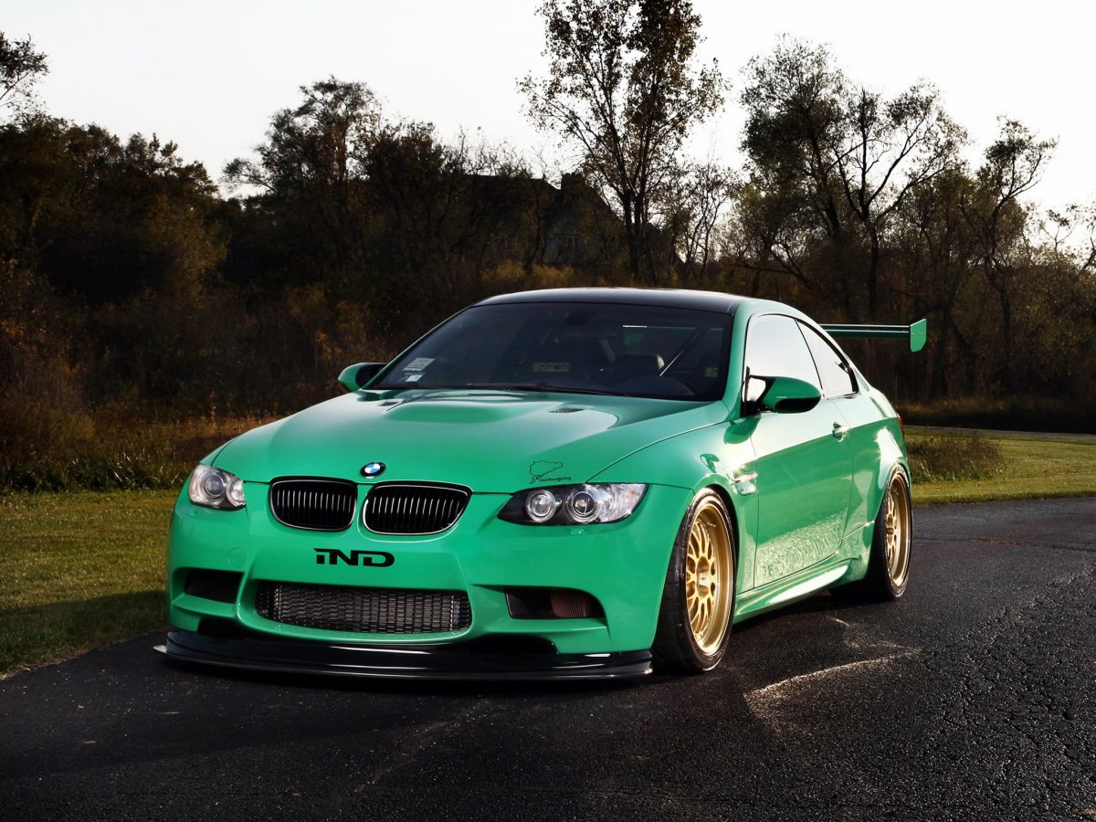 BMW m3 Green