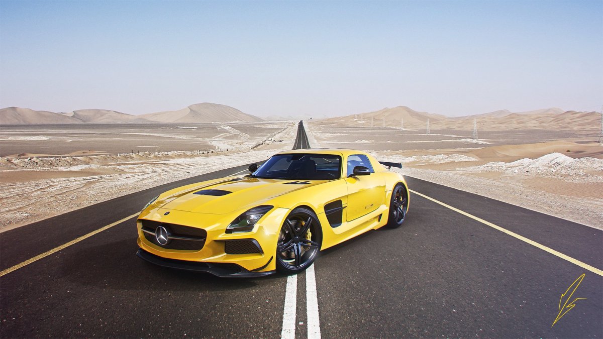 Мерседес SLS AMG 2017