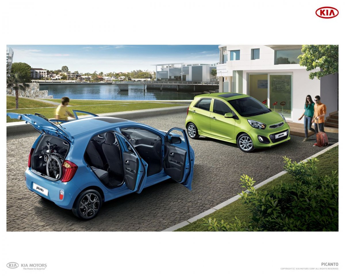 Коляска Kia Picanto