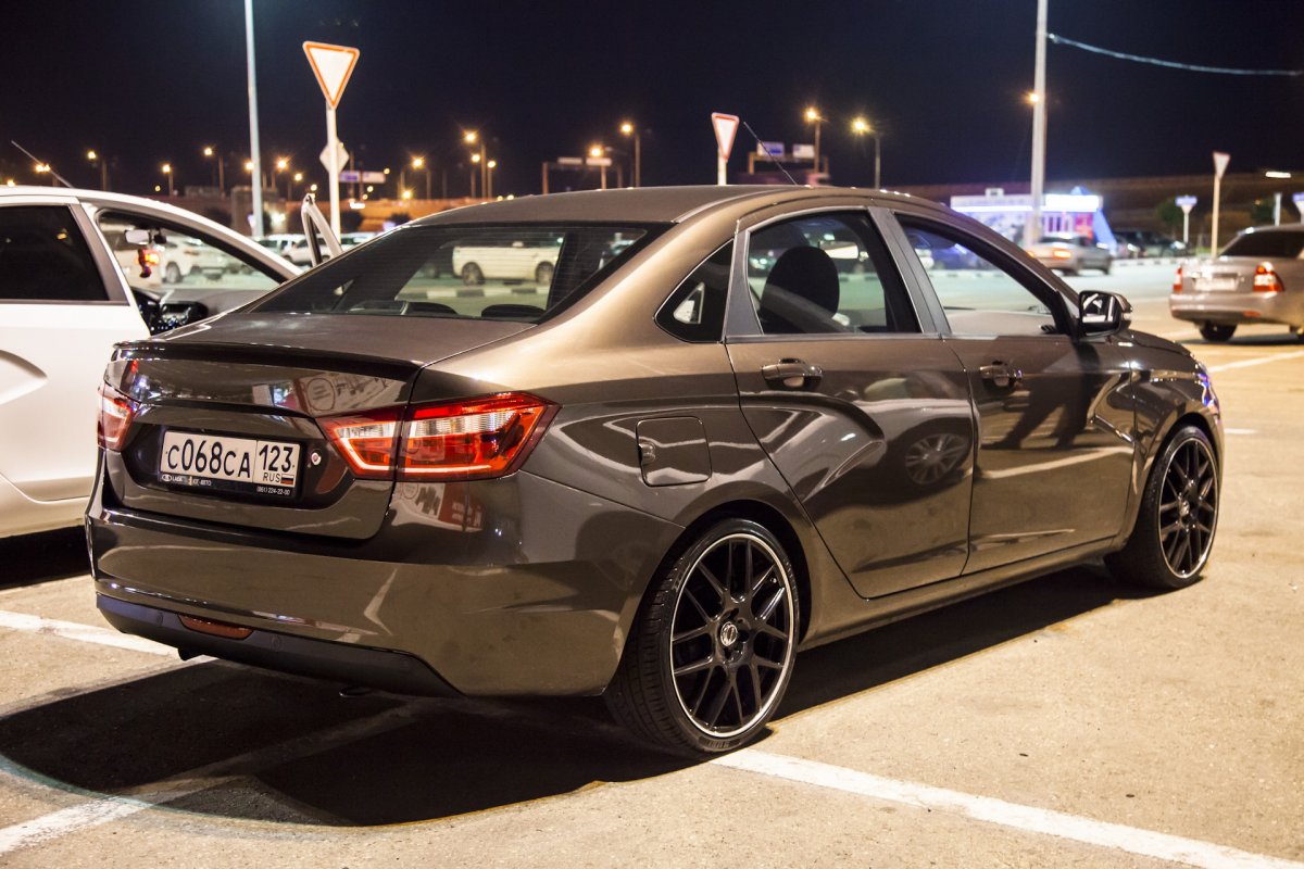 Лада Веста седан тюнингованная