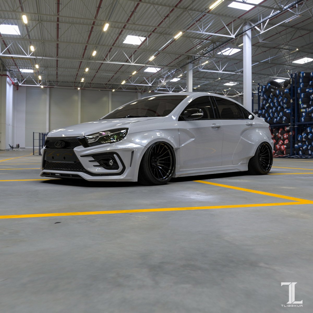Lada Vesta wide body