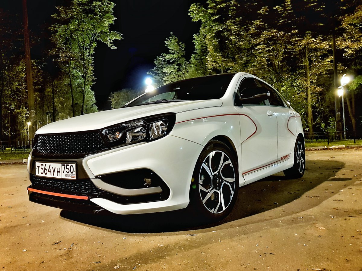 Бампер Веста спорт