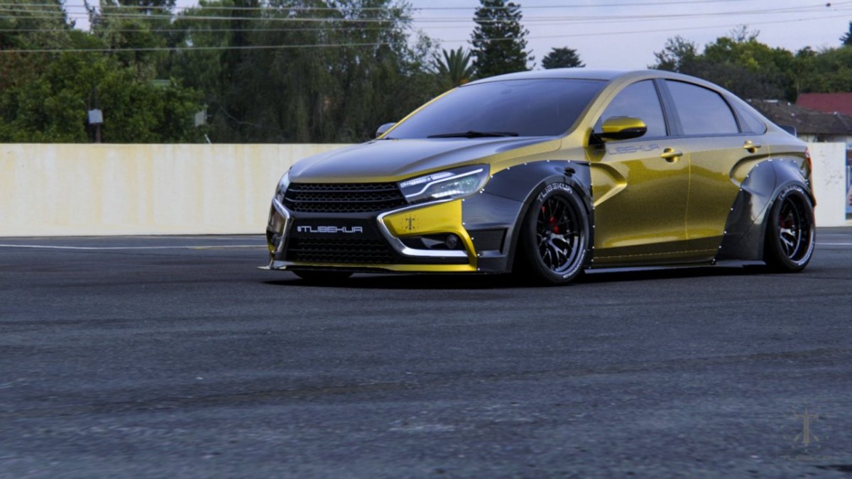 Lada Vesta wide body