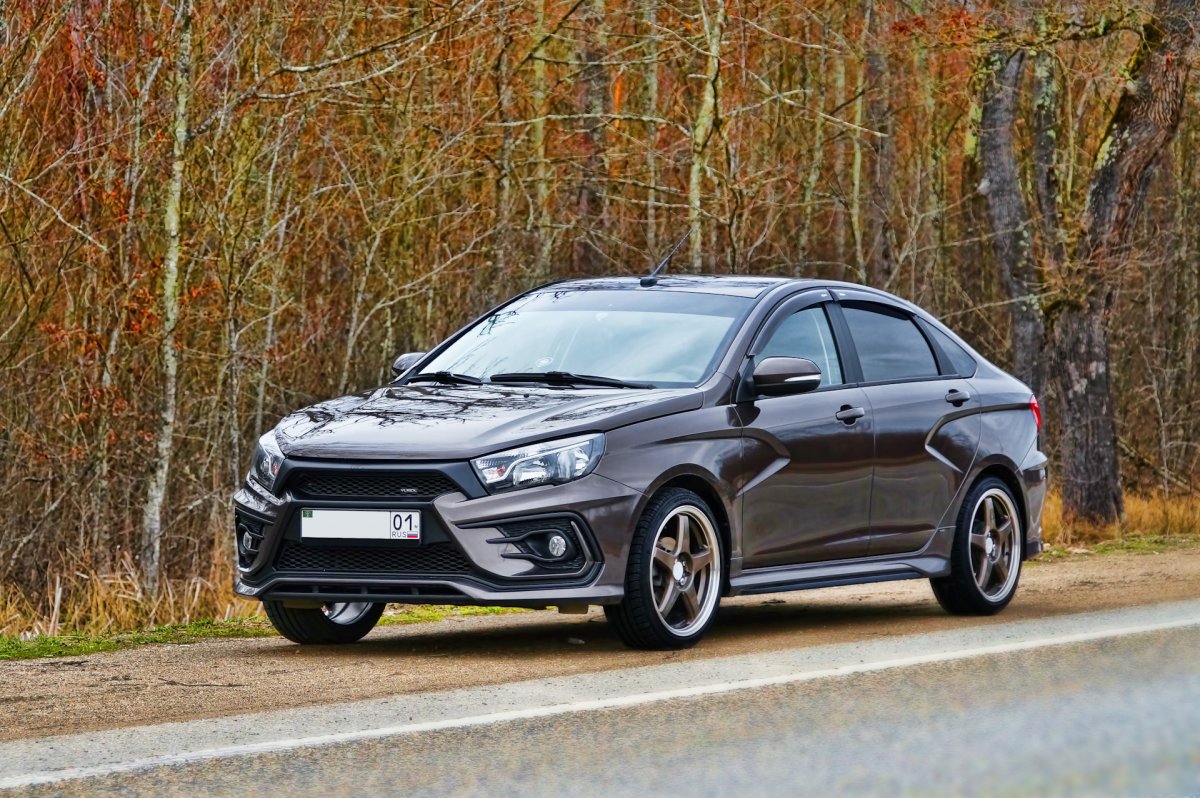 Lada Vesta тюнингованная