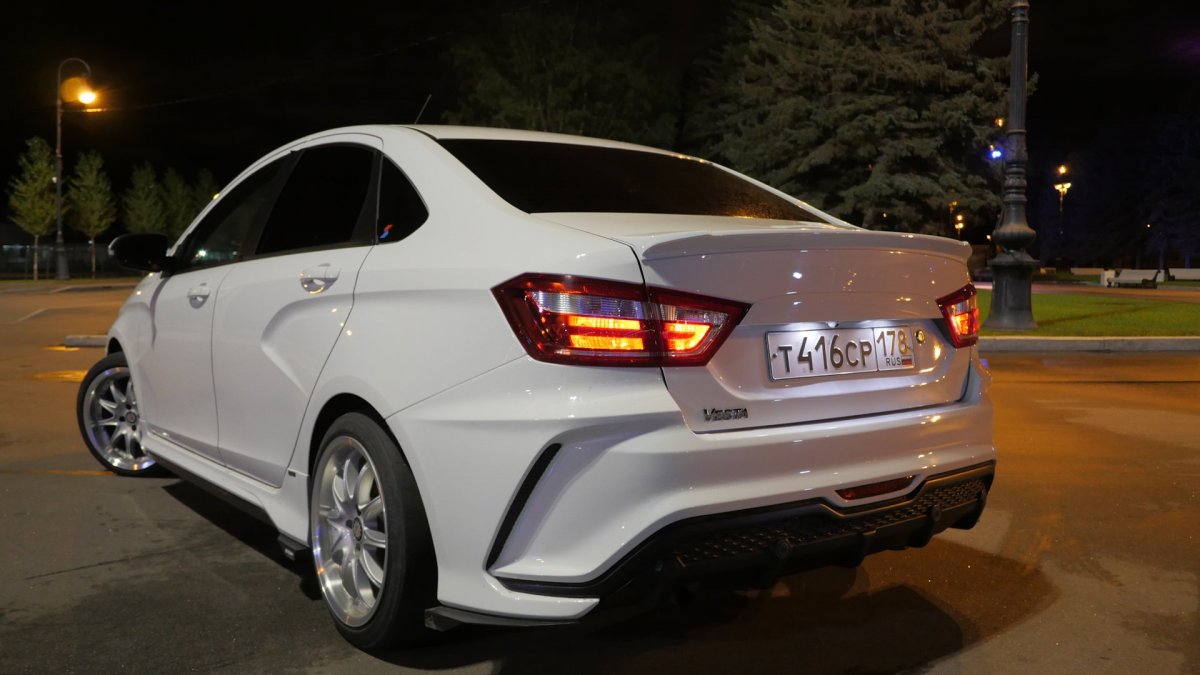 Веста в обвесе Юрол