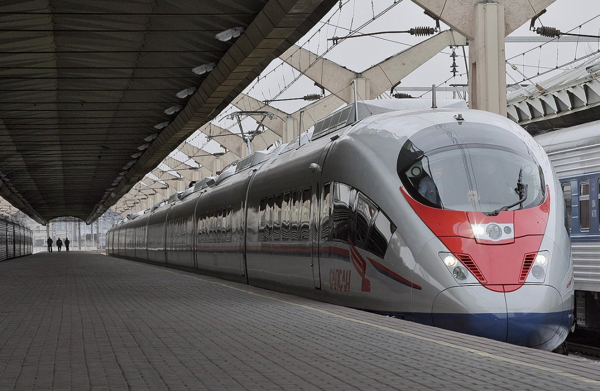 Электропоезда эвс1 эвс2 Сапсан