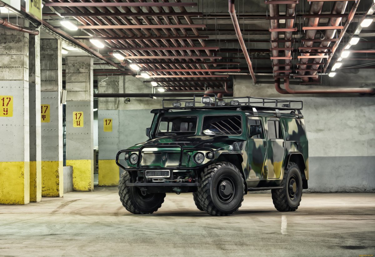 ГАЗ 2330 тигр Camouflage