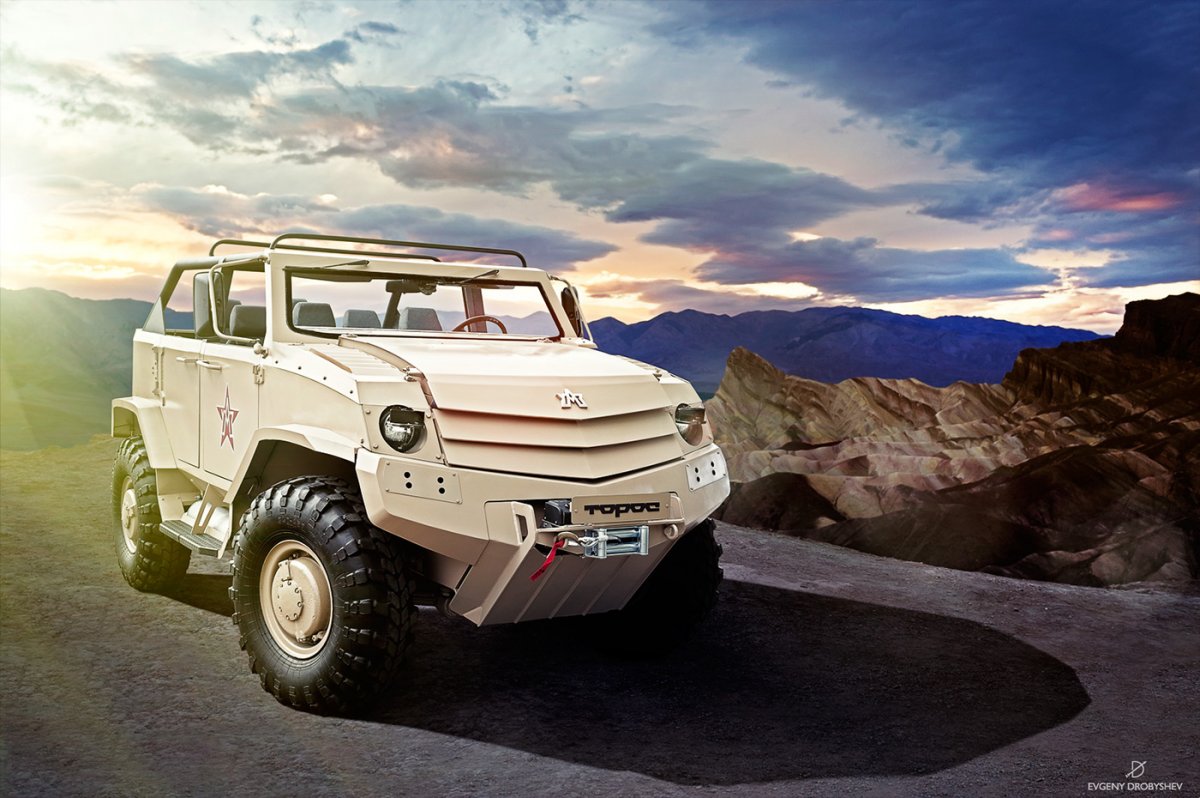 Бронеавтомобиль УАМЗ-4901 "Торос"