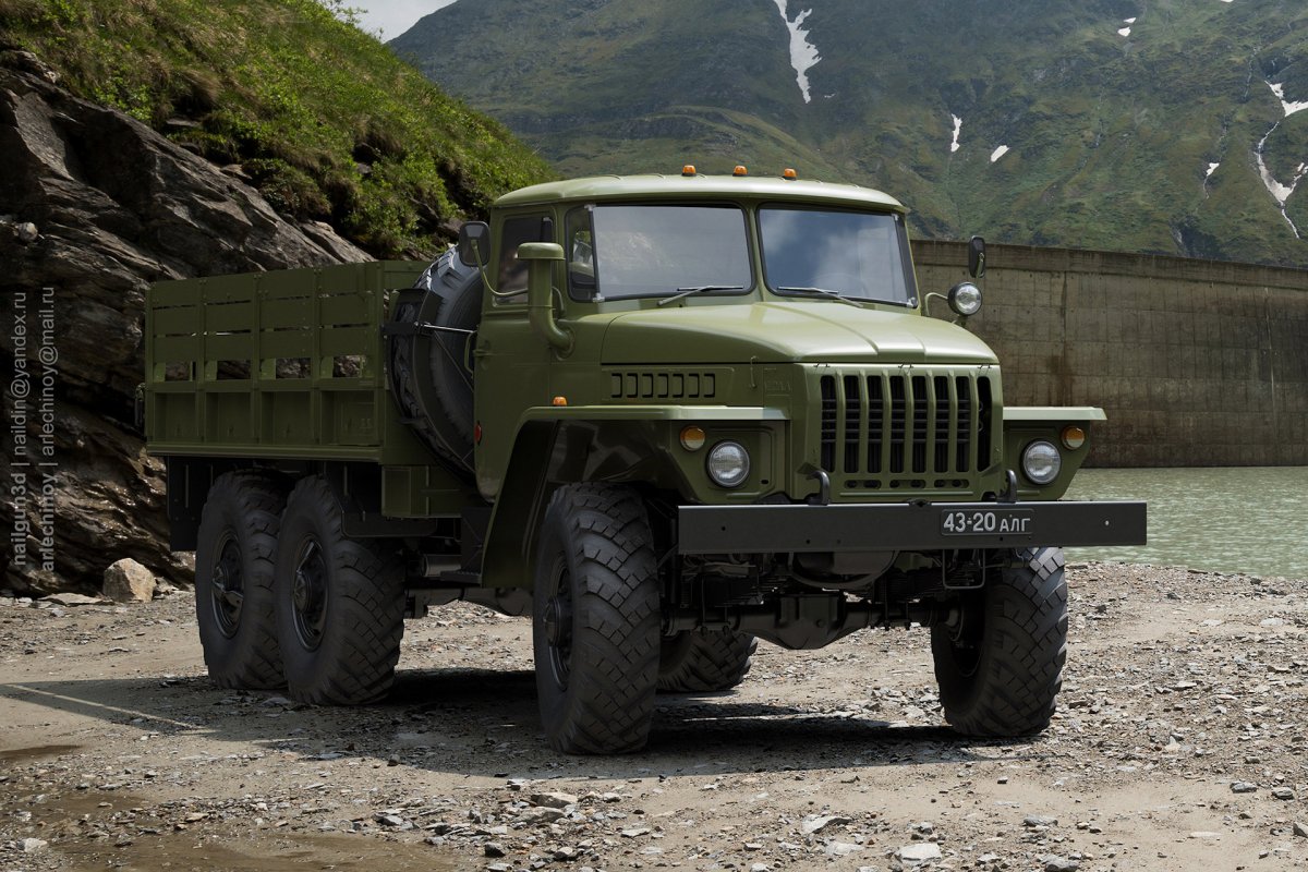 Урал-4320 грузовой