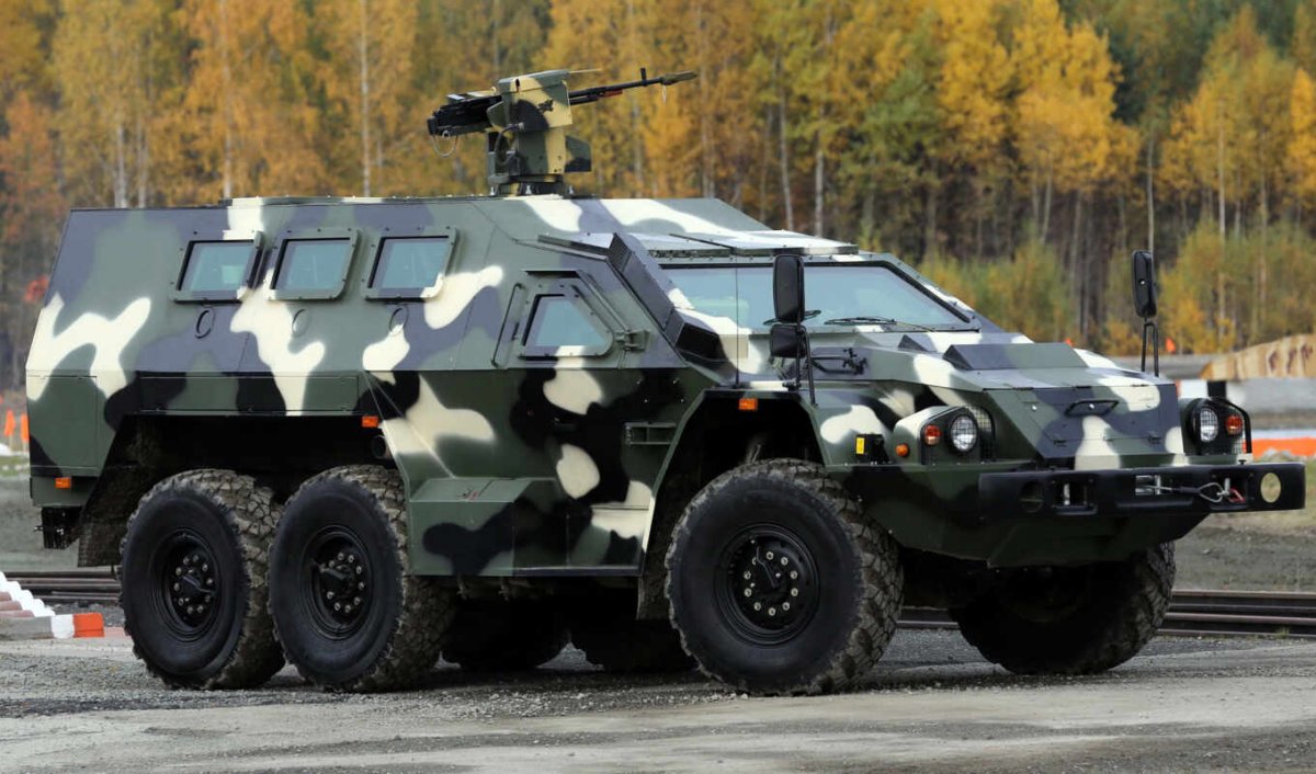 Бронированный автомобиль «Булат» СБА-60-к2