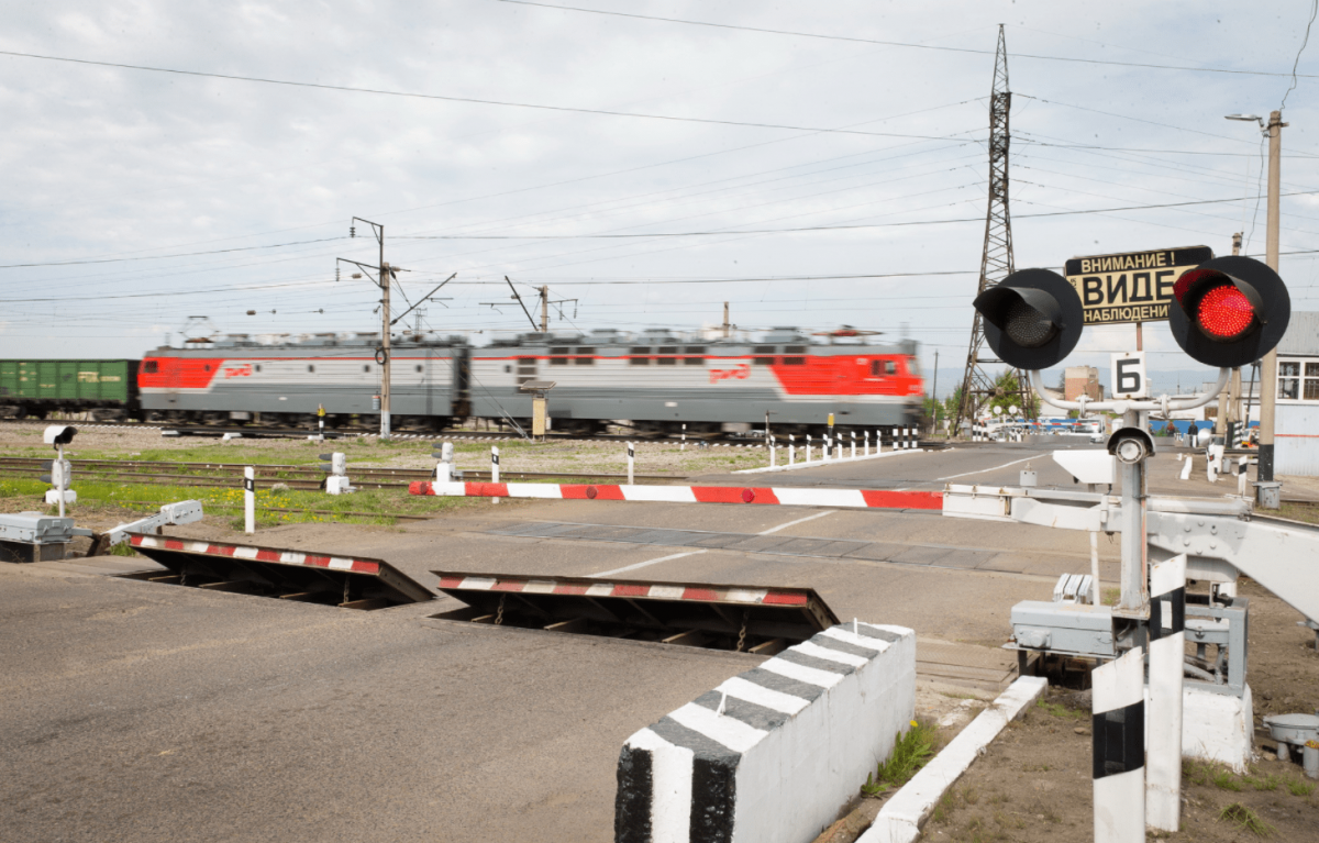 Шлагбаум Железнодорожный