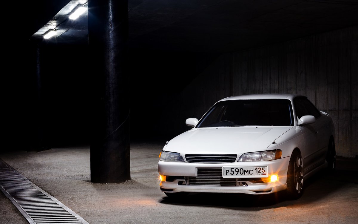 Марк 2 JDM ночью