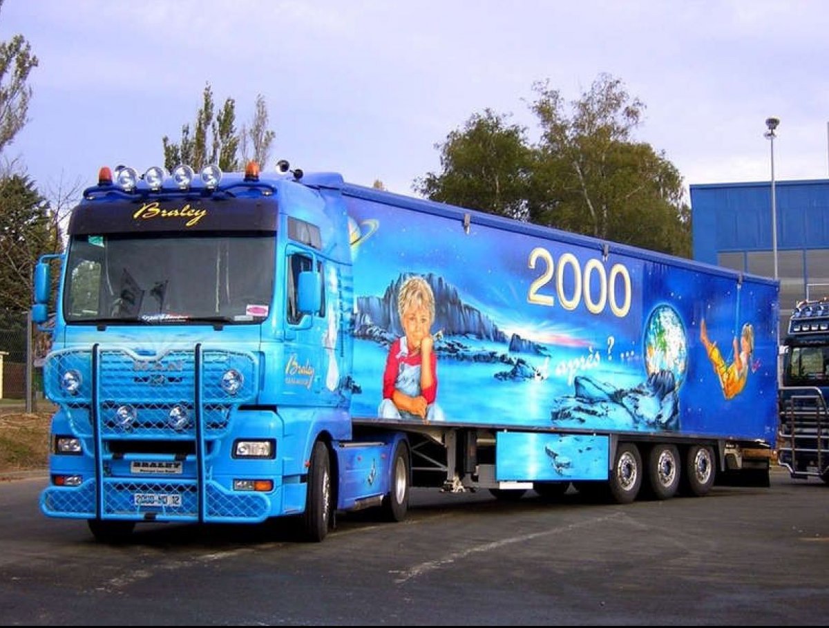 Разрисованные фуры